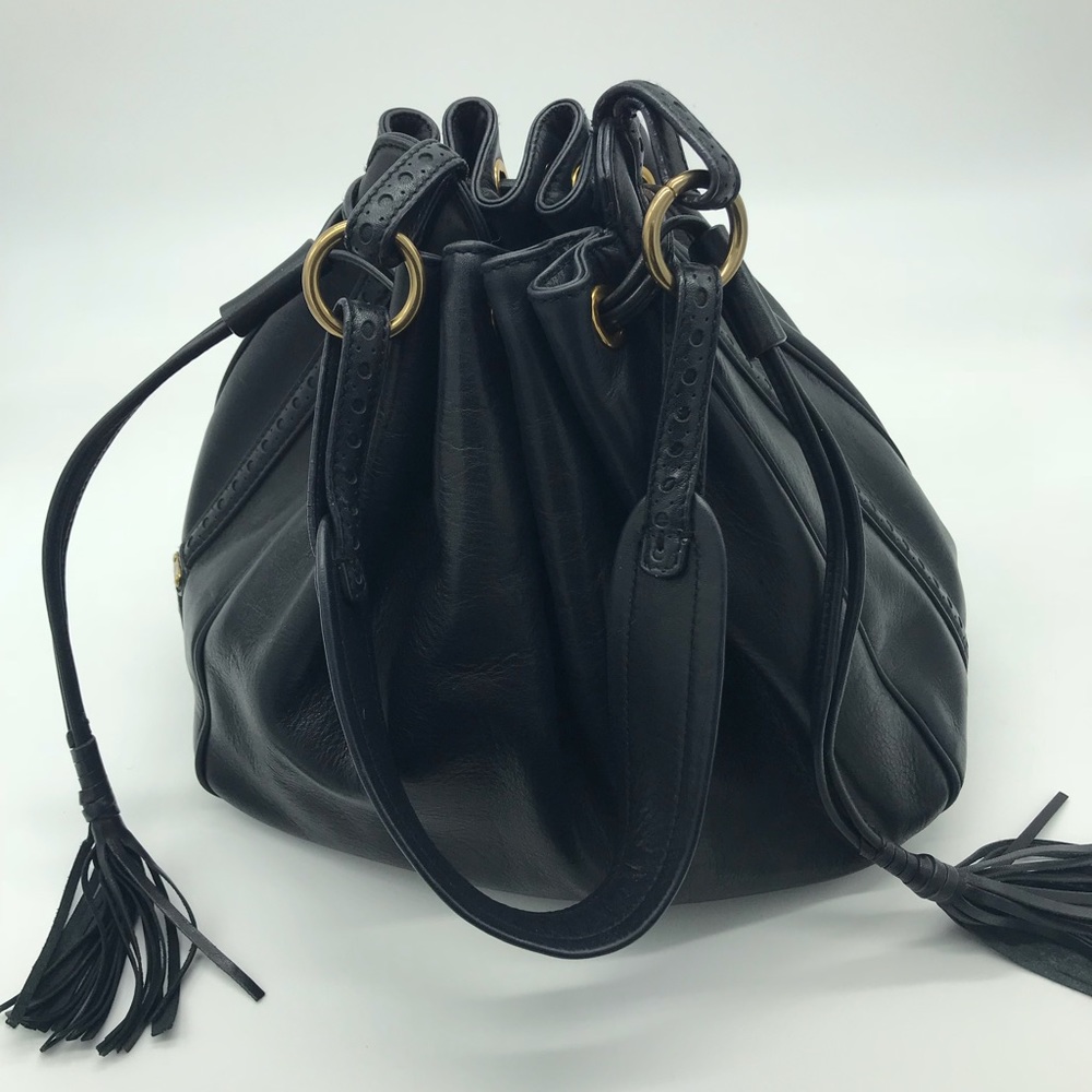 Beautiful Ralph Lauren Blk Leather Purse